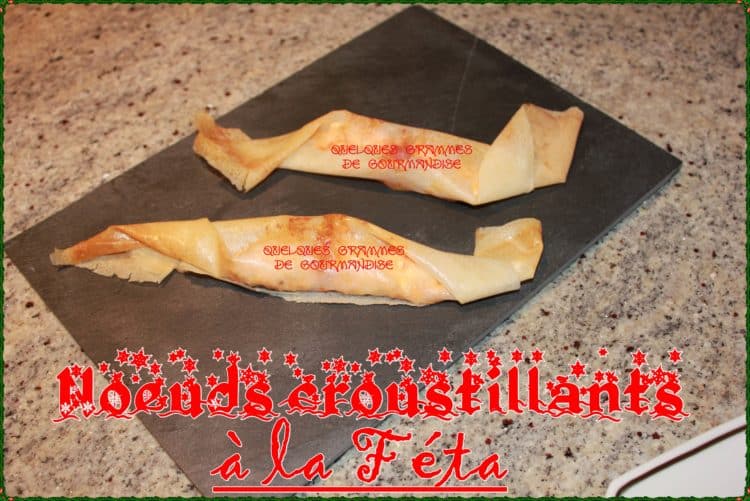 Noeuds croustillants à la feta