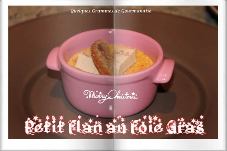 flan au foie gras