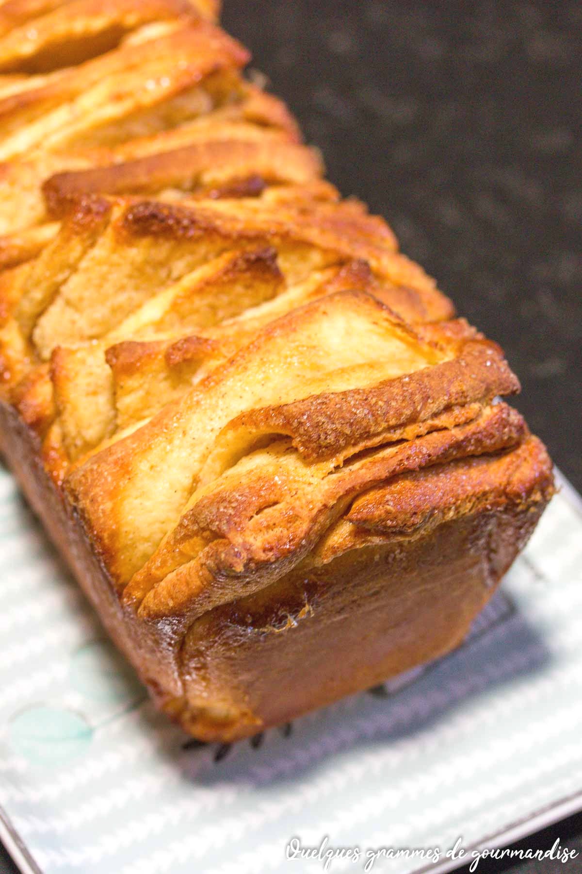 Brioche à effeuiller à la cannelle