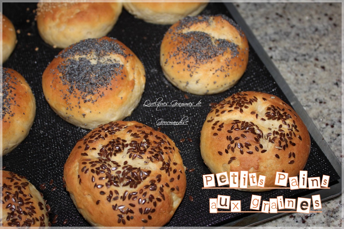 petits pains aux graines