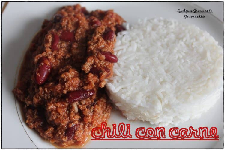 chili con carne au Thermomix