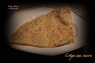 crêpe au sucre