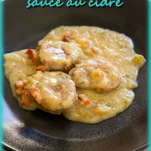 filet mignon sauce au cidre