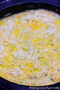 Quiche de pommes de terre au saumon fumé