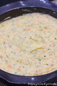Quiche de pommes de terre au saumon fumé
