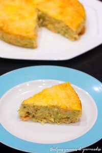 Quiche de pommes de terre au saumon fumé