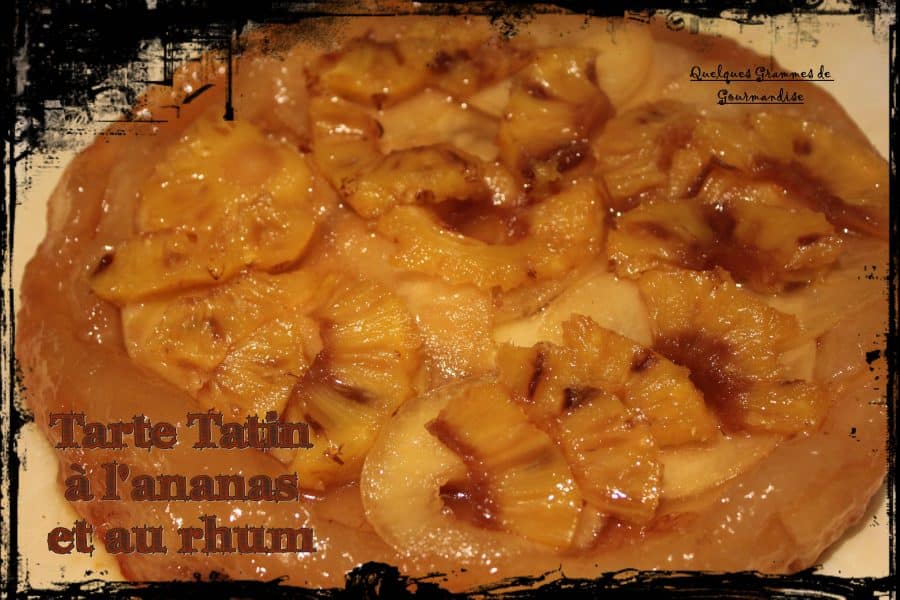 recette de tarte tatin à l'ananas