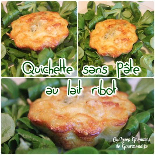 Quiche Sans Pate au Lait Ribot