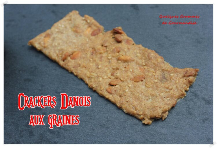 cracker danois aux graines