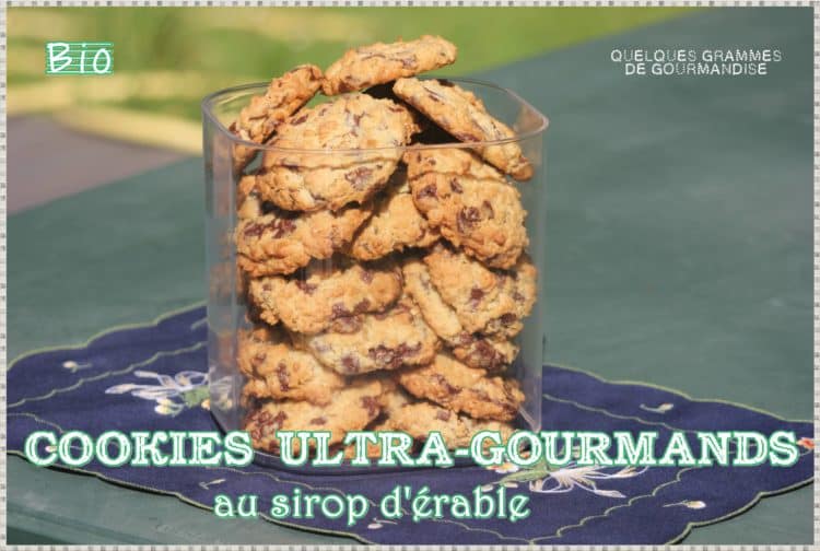 cookies au sirop d'érable