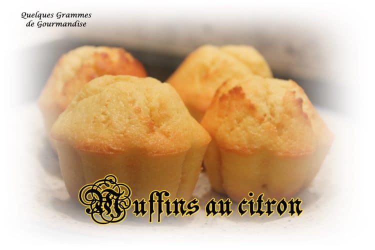 Muffins au Citron