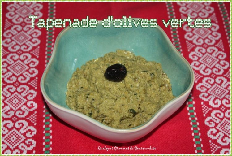 tapenade verte