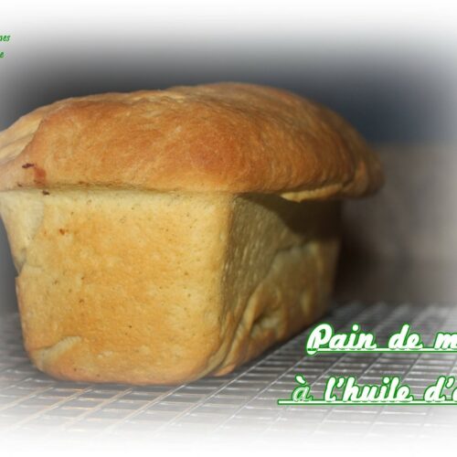 pain de mie à l'huile d'olive