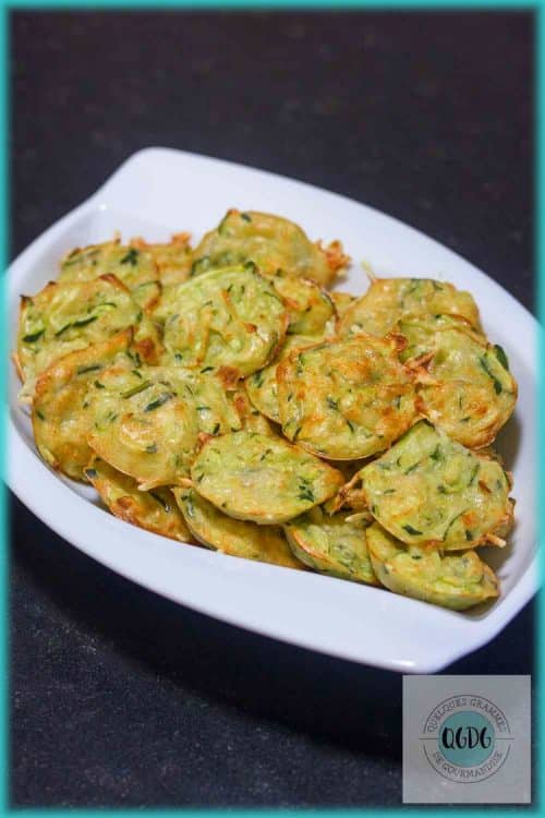Beignets de courgette au four