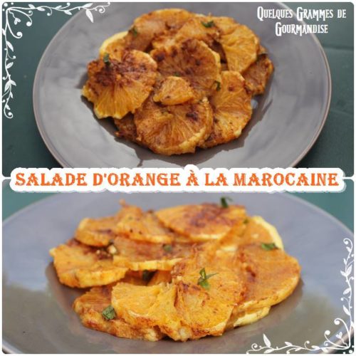 salade d'orange