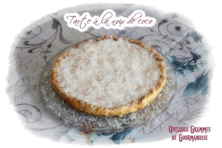 Tarte à la Noix de Coco haut