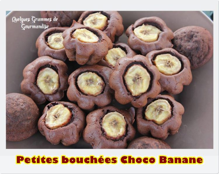 Bouchées Chocolat-Banane