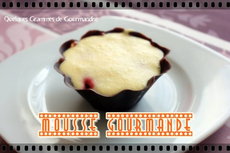 mousse gourmande framboises mascarpone