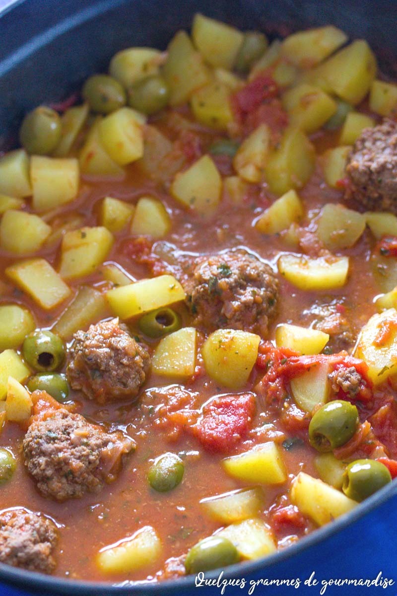 Tajine Kefta Olives
