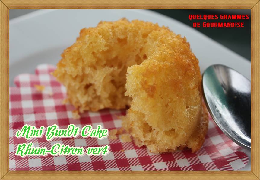 Bund tCake Rhum Citron Vert 