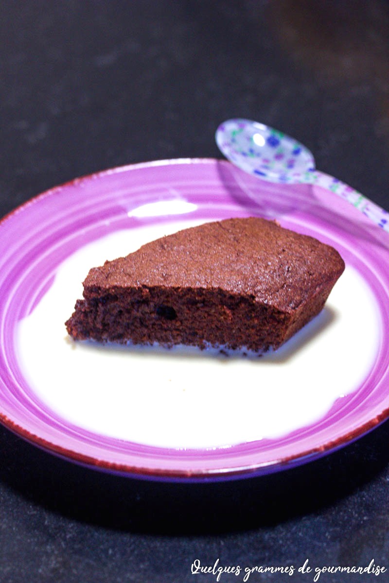 Fondant chocolat aux amandes