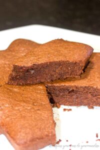 Fondant chocolat aux amandes