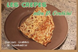 crêpes de Philippe Conticini