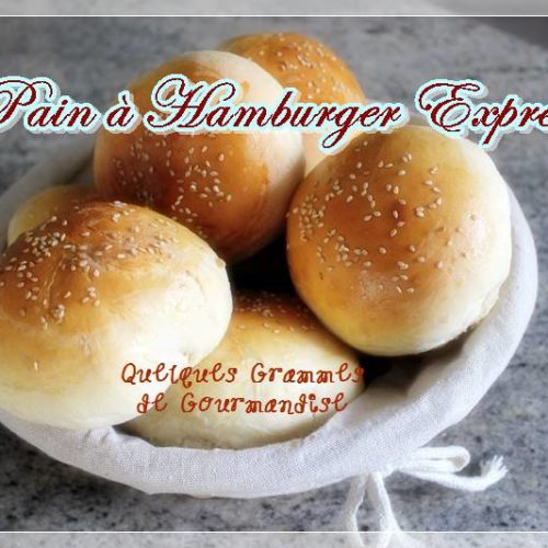 pain à hamburger express