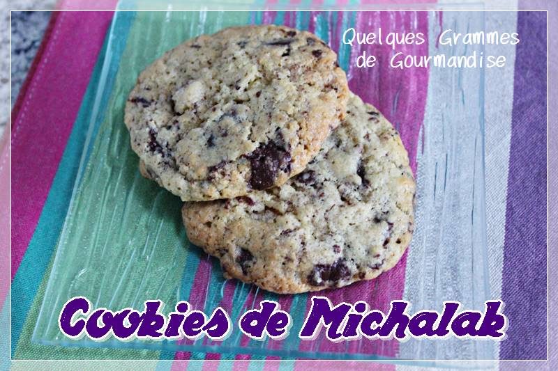 Cookies au chocolat de Michalak 