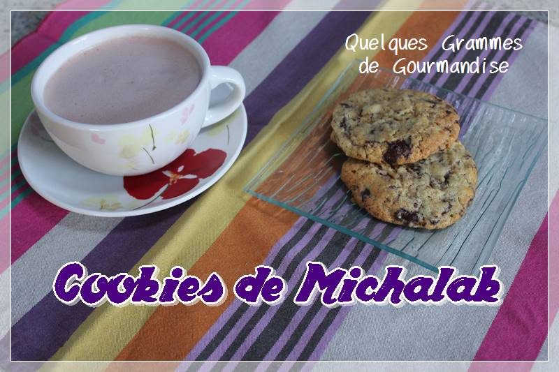 Cookies au chocolat de Michalak table