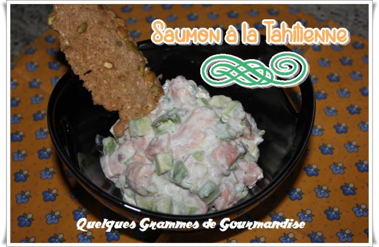 Saumon à la Tahitienne