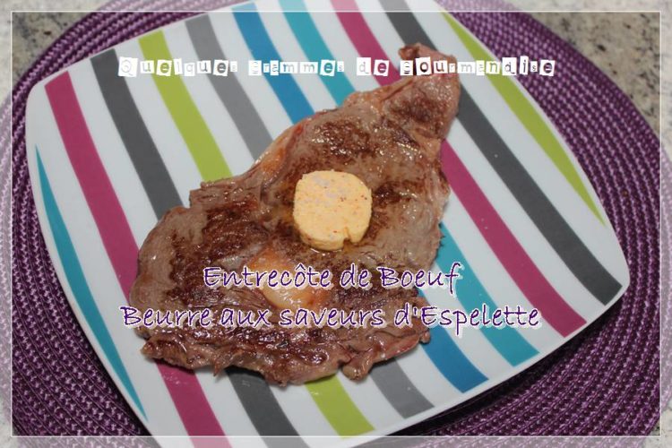 beurre au piment d' Espelette