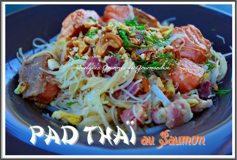 Pad Thai au saumon 