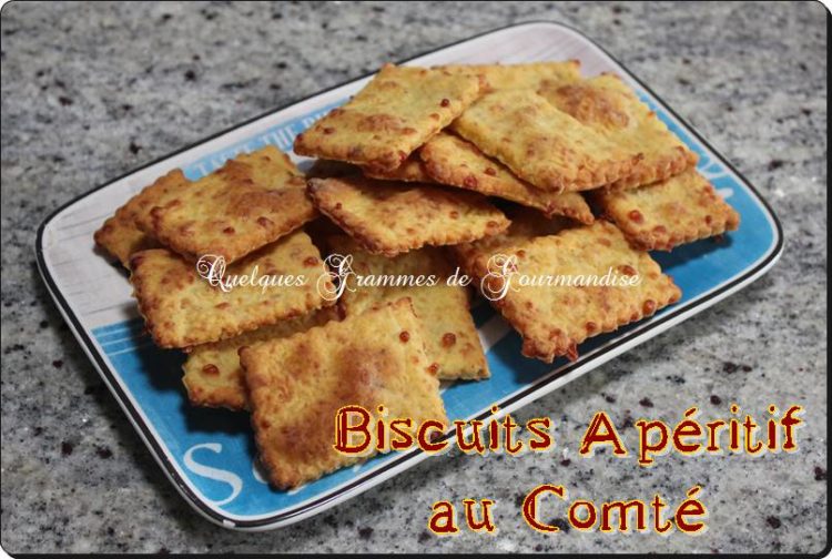 biscuits apéritif au comté