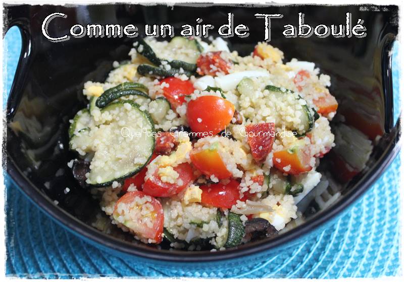 salade façon taboulé