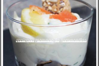 Tiramisu au saumon fumé