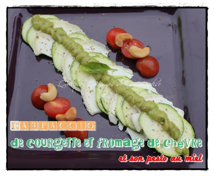 CarpaccioCourgetteChevrePesto1