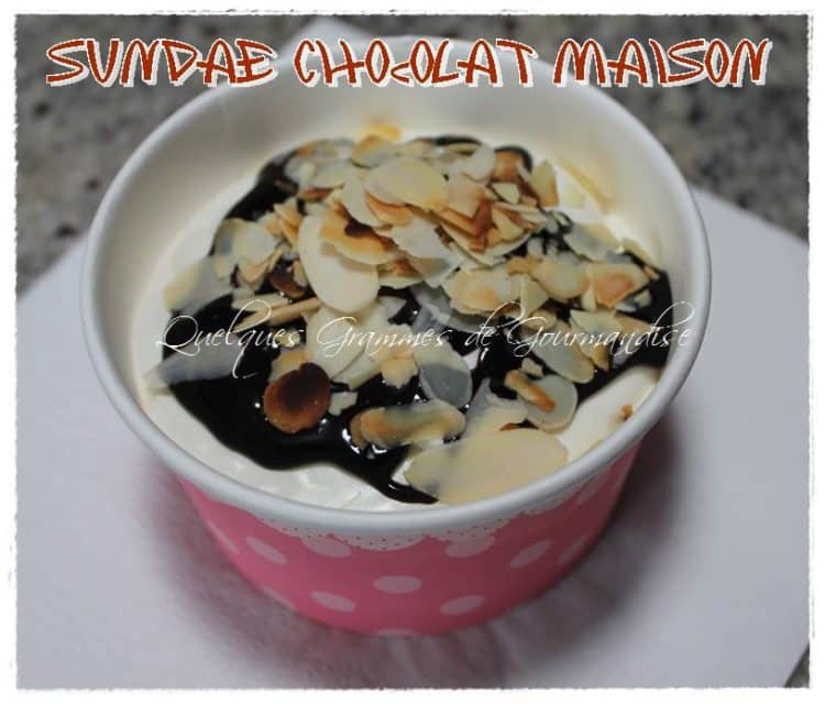 Sundae chocolat