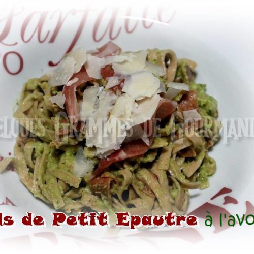 nids de petit épeautre à l'avocat