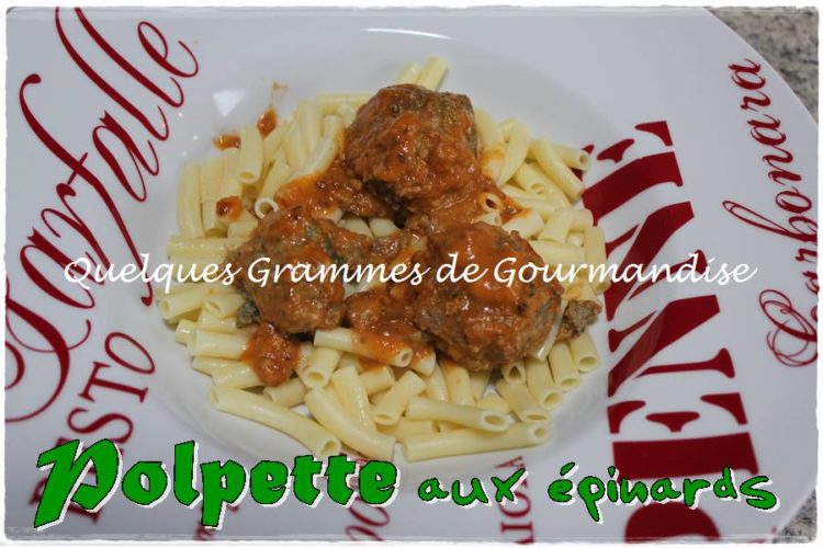 boulettes aux épinards