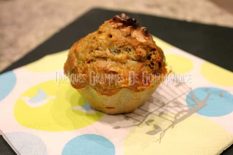 Muffins Poivron Figue Chorizo