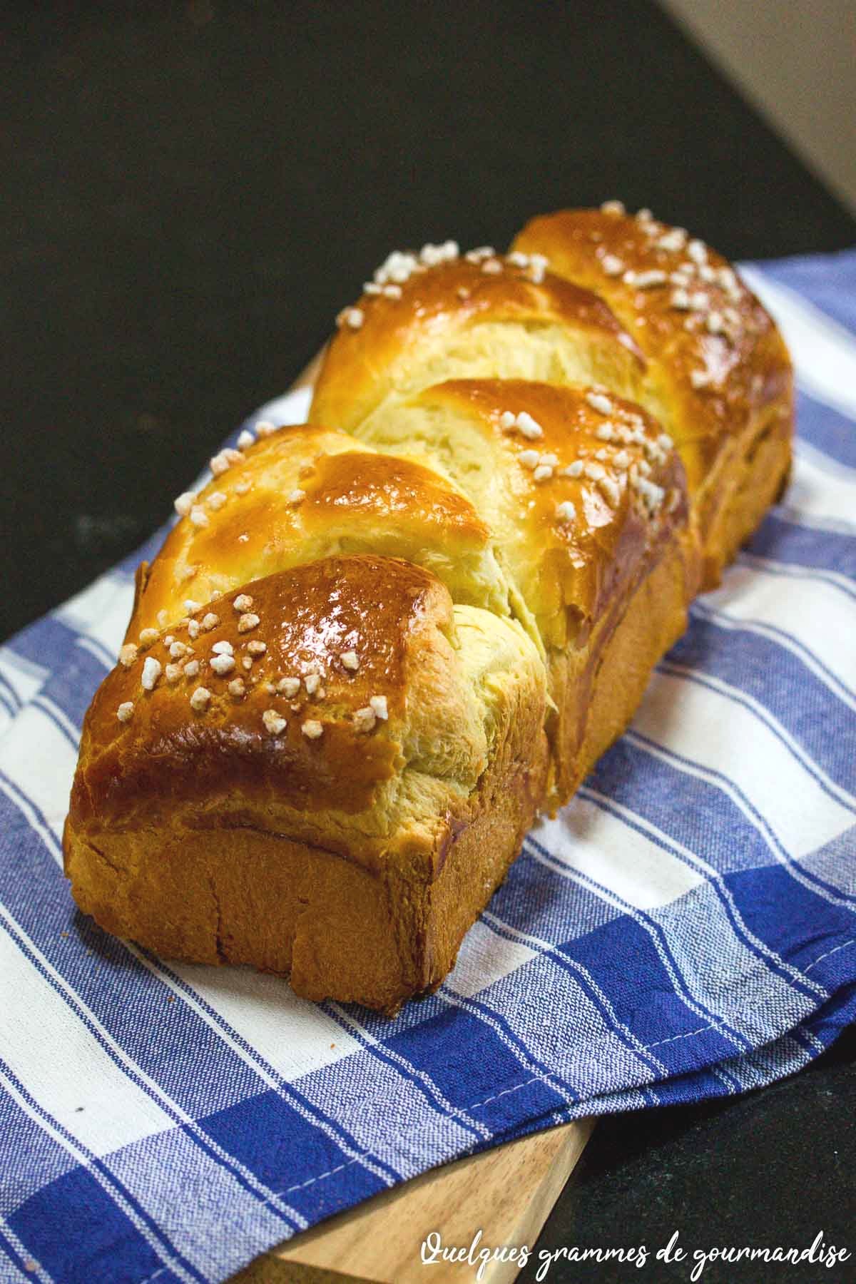 Recette de la vraie brioche du boulanger