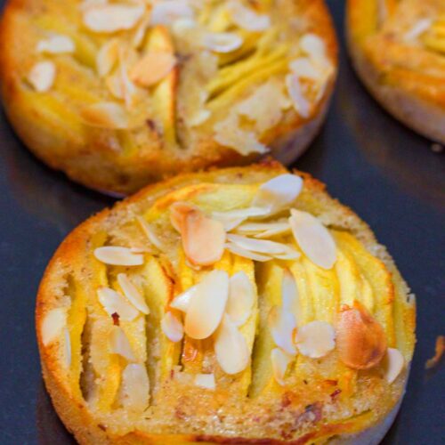 Tartelette amandine aux pommes