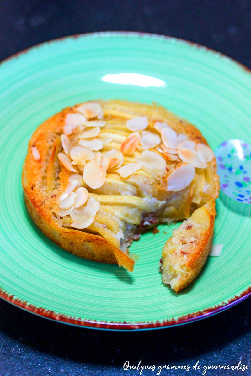 Tartelette amandine aux pommes