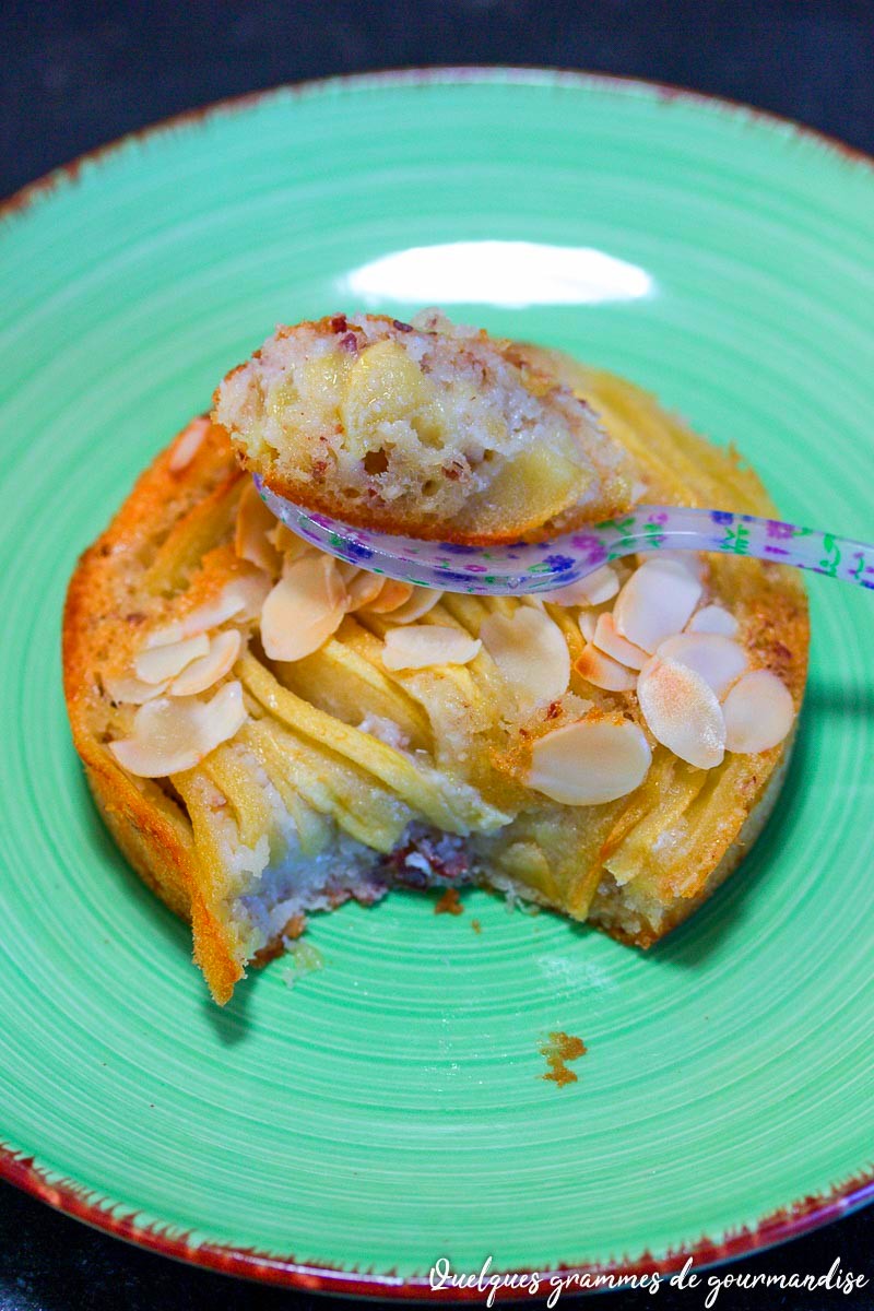 Tartelette amandine aux pommes