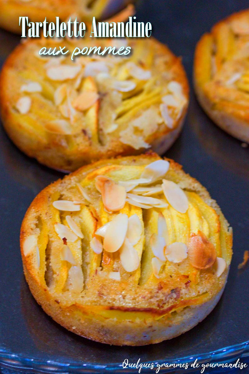 Tartelette amandine aux pommes