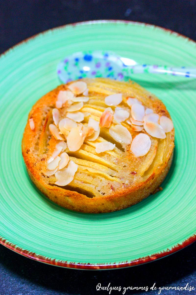 Tartelette amandine aux pommes