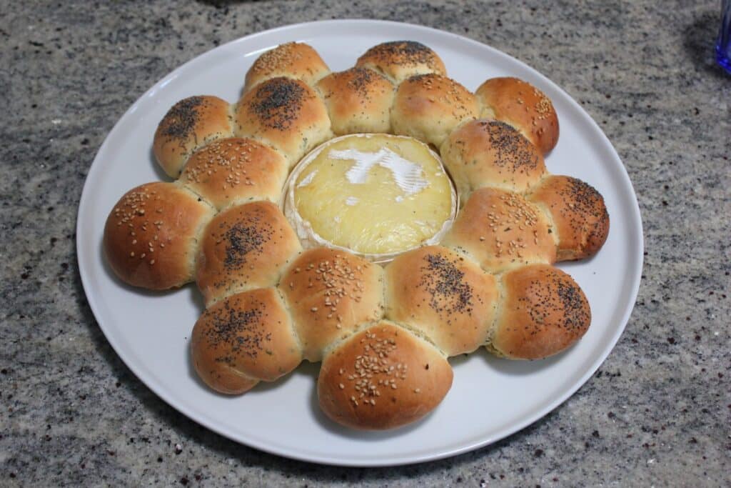 Couronne briochée au camembert