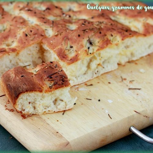 Focaccia genovese