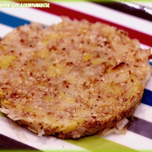 galette de poireau